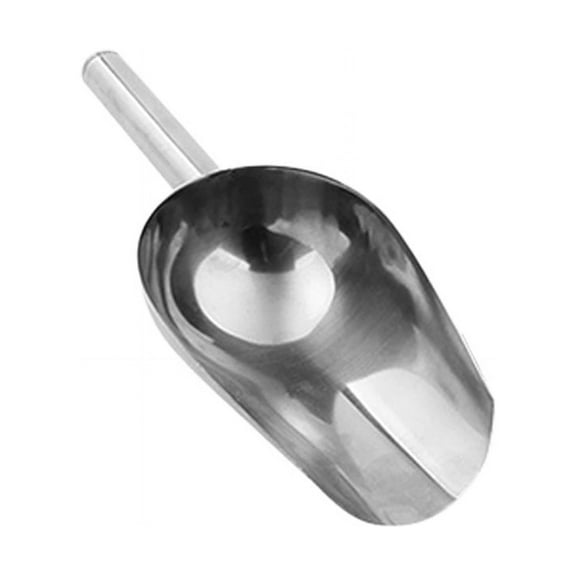 Lose Money Clearance!Ice Scoop, Ice Scoop for Multi-Purpose Use,Stainless Steel Metal Food Scoop Kitchen Restaurant Bar Party Wedding Ice Machine Heavy Duty, Silver