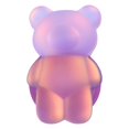 thumbnail image 1 of SpinPop Frosted Iridescent Purple Bear Phone Grip – Stylish & Secure Phone Accessory, 1 of 4