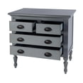 thumbnail image 3 of Easterbrook 31.5 in. W Wood 4 Drawer Accent Storage Chest - Gray, 3 of 8