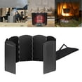 thumbnail image 4 of Parabrisas de estufa de campamento Zulema protector de viento 8 placas plegables 30 centimetros, 4 of 8