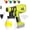 Fluorescent Yellow, variant on SUMMIT -Cordless HVLP Paint Sprayer,200W Brushless Handheld Spray Gun with Copper Nozzle & Adjustable Flow, Compatible with Dewalt 20V Battery for Walls Fences Furniture Cabinets,Battery Not Included