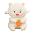 thumbnail image 2 of Puntoco Muñeco de peluche de lana con articulación giratoria de cabeza de 9,1 pulgadas y 23 cm para la comodidad de los niños, almohada para dormir, adorno de escritorio de oficina para niños y ni, 2 of 5