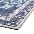 thumbnail image 3 of Unique Loom Renaissance Collection Area Rug - Roma (7' 3" Square Navy Blue/Aqua), 3 of 7