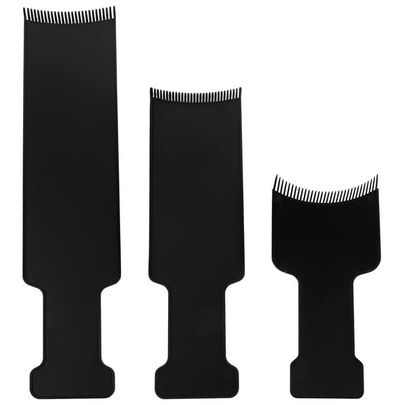 3PCS Hair Dyeing Balayage Paddle Highlight Board Salon Styling Tool