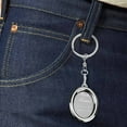 thumbnail image 3 of Photo Frame Couple Keychain Personality Photo Keyring Keychain Car Keys Holder Key Clip Hook War compatible with Mace Wallet with Ring Engraving Acrylic Blanks Apart Key Ring Cute Backpack Charms Key, 3 of 4