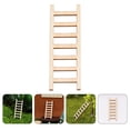 thumbnail image 3 of Miangastore 10pcs Mini Wooden Ladder for Dollhouse Micro Landscape Ladder Model Photography Props for DIY Crafts Miniature Decor Accessories, 3 of 9