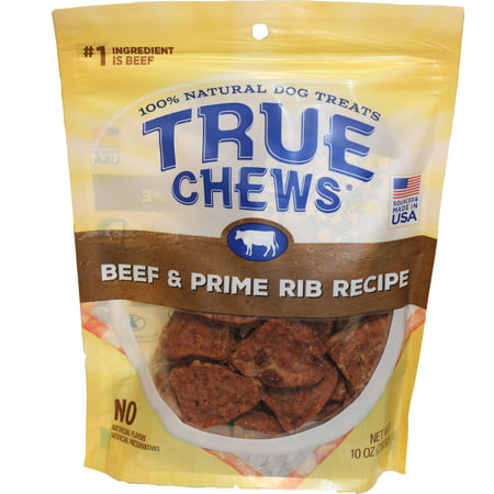 Tyson Pet Products Inc-True Chews Beef & Prime Rib Recipe- Steak 10 (Best Ever Prime Rib Roast Beef)