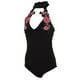 thumbnail image 4 of sin mangas v cuello bordado mameluco una pieza clubwear body xl Sunnimix Choker Body, 4 of 8