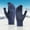 Blue, variant on Rubber Gloves Winter Upgraded Touch-Screen Anti-Slip Gloves Elastic Thermal Soft Knit Lining Gloves for Men Women