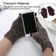 thumbnail image 3 of Sonducket Guantes de punto Invierno Mujer Hombre Calentamiento de manos Cubierta Accesorio de ropa Pantalla táctil Punto Guante de dedos completos Tipo 1 guantes y mitones Tipo 3 Sonducket AP010237-03, 3 of 6