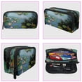 thumbnail image 3 of MUOOUM Pencil Case, Water Lily Lotus Large Capacity Pencil Pouch Stationery Pen Bag, 3 of 7