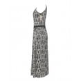 thumbnail image 4 of Ropa Playa Ocean Pacific para Mujer Vestido Largo Tirante Sin Manga Elastico Escote Tribal Negro Talla M, 4 of 4