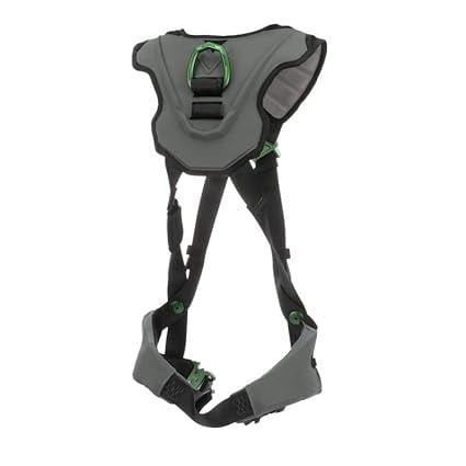 Msa Safety Full Body Harness,Size XL,Black 10239981