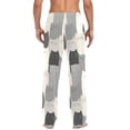 thumbnail image 4 of FORMRS Mens Pajama Pants with Pockets Soft Cotton Sleepwear Lounge Bottoms, Sizes S-2XL, Gray Cute Cats, 4 of 7