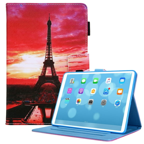 Allytech Wallet Case for iPad Mini 6(2021), iPad Mini 6th Gen 8.3 inch Cover with Pencil Slot, Auto Sleep Wake PU Leather Protective Adjustable Stand Card Pocket Cover for iPad Mini 6, Tower