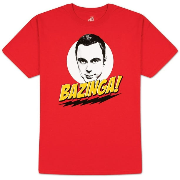 The Big Bang Theory The Big Bang Theory Bazinga with Sheldon Red
