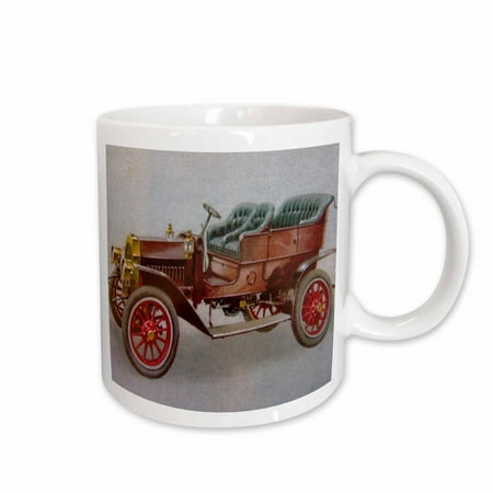 

3dRose 1908 Buick Ceramic Mug 15-ounce