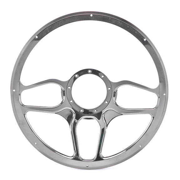 Steering Wheel 1/2 Wrap 15.5in Win Lite Black