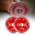 thumbnail image 1 of ZOUSSIQI 2PCS Indestructible Disc for Grinder, 4 Inch Ultra-fine Corrugated Tile Cutting Discs Master, Composite Multifunctional Cutting Saw Blade Glass Cutting Disc, Ultra-Thin Circular CA919-46779, 1 of 6