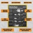 thumbnail image 2 of MasterSpec 10Pcs Hand Tool Set Pliers Set Long Nose/Slip Joint/Diagonal/Combination/Jaw Locking/Water Pump Pliers/Adjustable Spanner, 2 of 12