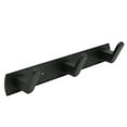 thumbnail image 4 of Coat Hooks Wall Mounted,Simple Space Aluminum Row Row Hooks Black Wall Coat Rack Compact and Lightweight, 4 of 14