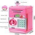 thumbnail image 3 of BESTSKY Piggy Bank Cash Coin Can Atm Bank Electronic Coin Money Bank for Kids Age 3-12,Money Savings Box Mini Atm Coin Bank Toys for 3 4 5 6 7 8 9 10 11 12 Year Old Boys Girls, 3 of 9