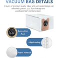 thumbnail image 4 of Dust Bags for Eufy C10 Omni Robot Vacuum Cleaner Accessories Replacement Non-Woven Dust Bag Garbage, 4 of 5