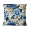 thumbnail image 3 of Designart "Harmonious Floral Symphony I" Floral Printed Throw Pillow, 3 of 5