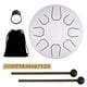 thumbnail image 1 of Ethereal Drum Tambor Agudo 6 Pulgadas Y 8 Notas Tambor Chino Instrumento Percusión Tambor Sin Preocupaciones (blanco), 1 of 9