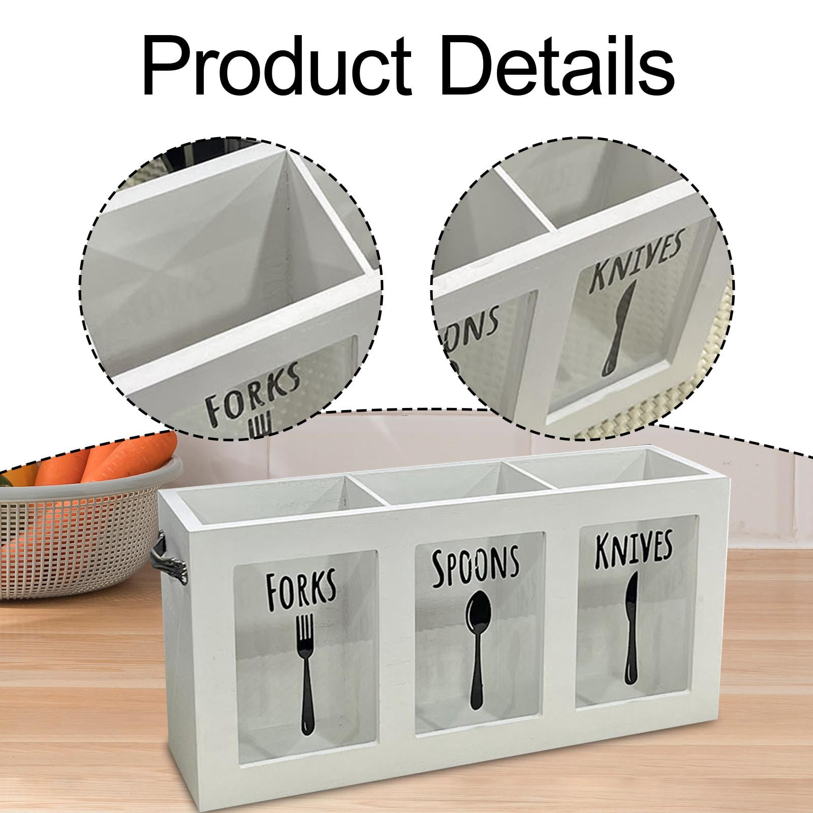 QSTDGVPW Kitchen Utensil Holder Cooking Utensil Crock for Countertop Home Decor Party White