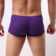 thumbnail image 2 of Gubotare Men's Panties Big and Tall Men's Cotton Underwear Gift Box Briefs - Trunks - Boxer Briefs (Purple,M), 2 of 5