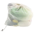 thumbnail image 3 of Bolsas de malla de algodón Bolsas de red reciclables para almacenamiento de compras de frutas y verduras ligeras 30 x 45 cm, 3 of 13