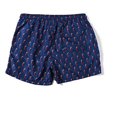 thumbnail image 3 of Stamzod Mens Swimming Trunks 2 In 1 Beach Swim Shorts Quick Dry Bathing Suits with Pockets Navy M, 3 of 4
