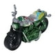 thumbnail image 1 of Mini motocicleta de aleación de alta simulación para niños, juguete de motocicleta con tracción trasera, color verde, 1 of 14