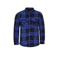 thumbnail image 5 of Men's Heat Holders Heatweaver Lined Fleece Shirt Jacket Color: Gray Black Size: L, 5 of 9