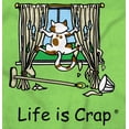 thumbnail image 2 of Scratching Cat On Curtains Pet Owner Men's Graphic T Shirt Tees Brisco Brands S, 2 of 6