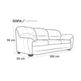 thumbnail image 4 of Sofá de Piel Genuina ConfortoPiel  Florencia Marfil, 4 of 4