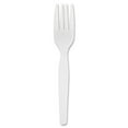 thumbnail image 4 of Genuine Joe, GJO0010430, Heavyweight White Plastic Forks, 100 / Box, White, 4 of 7