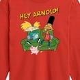 thumbnail image 3 of Hey Arnold! - Arnold, Gerald and Abner - Toddler And Youth Long Sleeve Graphic T-Shirt, 3 of 5
