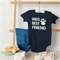 thumbnail image 4 of Dogs Mans Best Friend Cute Romper Boys or Girls Infant Baby Brisco Brands 12M, 4 of 6