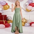 thumbnail image 7 of Afdoent Girls Dress Kids Top Ruffle Dress Asymmetrical Layered Party Dresses For Wedding Birthday Celebration For Birthday Daily Wear 9-10 Years, 7 of 7