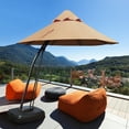 thumbnail image 5 of Patiojoy Parasol Déporté de 11 Pi Suspendu à Rotation 360 pour Patio avec Base pour Parasol, 5 of 5