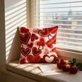 thumbnail image 4 of StlyGar Valentines Day Decorations -Valentine's Pillows Covers 17.72x17.72 Inch Heart Throw Pillows - Valentines Decor Party Favors Supplies Accessories Indoor Outdoor for Galentines Day Home(1pcs), 4 of 5