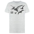 thumbnail image 1 of Graphic Flying Pterodactyls Tee Men's -Image by Shutterstock, 1 of 2