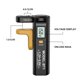 thumbnail image 5 of Comprobador de Batería Digital con Pantalla LCD, Detector de Capacidad de Pilas Tipo Botón AA/AAA/C/D/9V/1,5V, 5 of 5