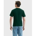 thumbnail image 3 of Hanes Beefy-T Unisex Cotton Pocket T-Shirt Deep Forest XL, 3 of 5