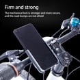thumbnail image 4 of Soidarity Bicicletas Soporte para teléfono Manillar Clip Aleación de aluminio Ciclismo Navegación Soporte para teléfonos celulares Soporte para 3.5-6.5 Ciclismo Negro Bicicleta Soidarity OD032038-01B, 4 of 6
