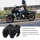 thumbnail image 2 of Jumpingount Guantes de moto Cuero Pantalla táctil Invierno Deportes al aire libre Térmico Moto Ciclismo Esquí Senderismo Correr Manoplas térmicas guantes y mitones S Jumpingount AP013359-01, 2 of 5
