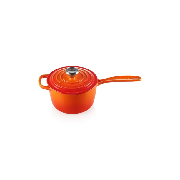 Cacerola Le Creuset de hierro fundido esmaltado Signature de 1,75 L Flame