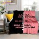 thumbnail image 1 of Manta de felpa suave para decoración de sofá y silla, cobija con diseño de grupo Idol coreano, Blackpinks para chica, 1 of 4